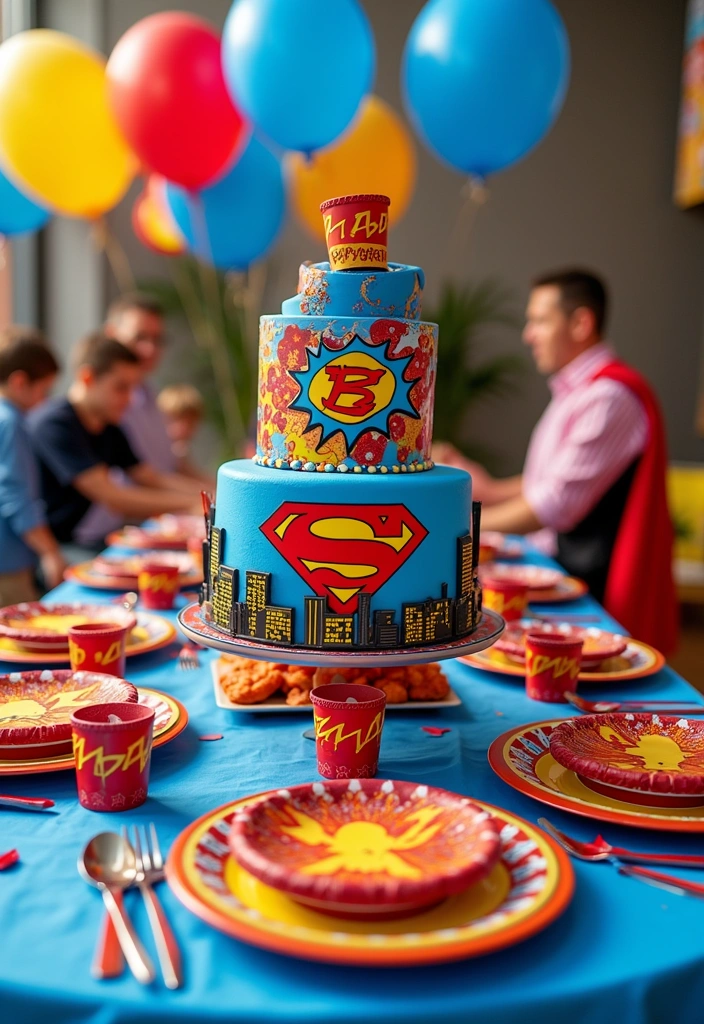 10 Best Birthday Party Themes for 2025 – Get Inspired with Stunning Decorations & Must-Have Supplies! - 8. Superhero Showdown