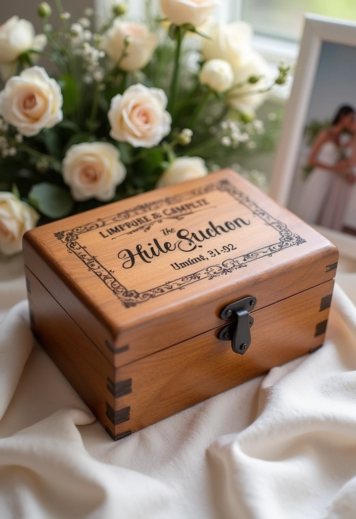 10 Thoughtful Wedding Gifts for Newlyweds That They'll Cherish Forever! - 1. Personalized Keepsake Box