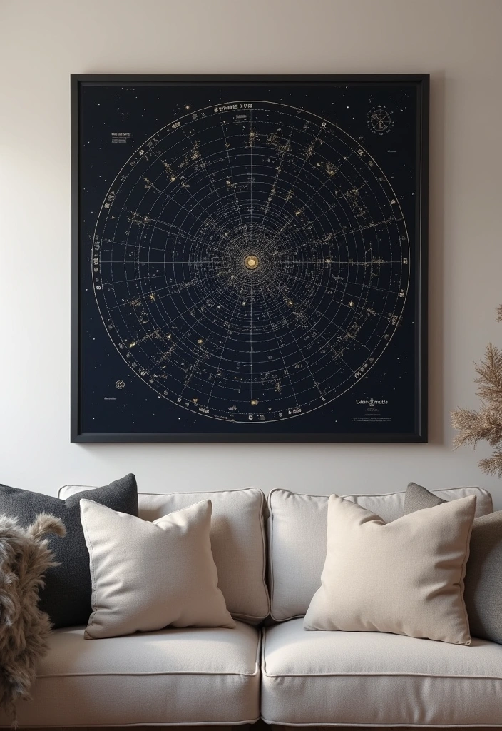 10 Thoughtful Wedding Gifts for Newlyweds That They'll Cherish Forever! - 2. Customized Star Map