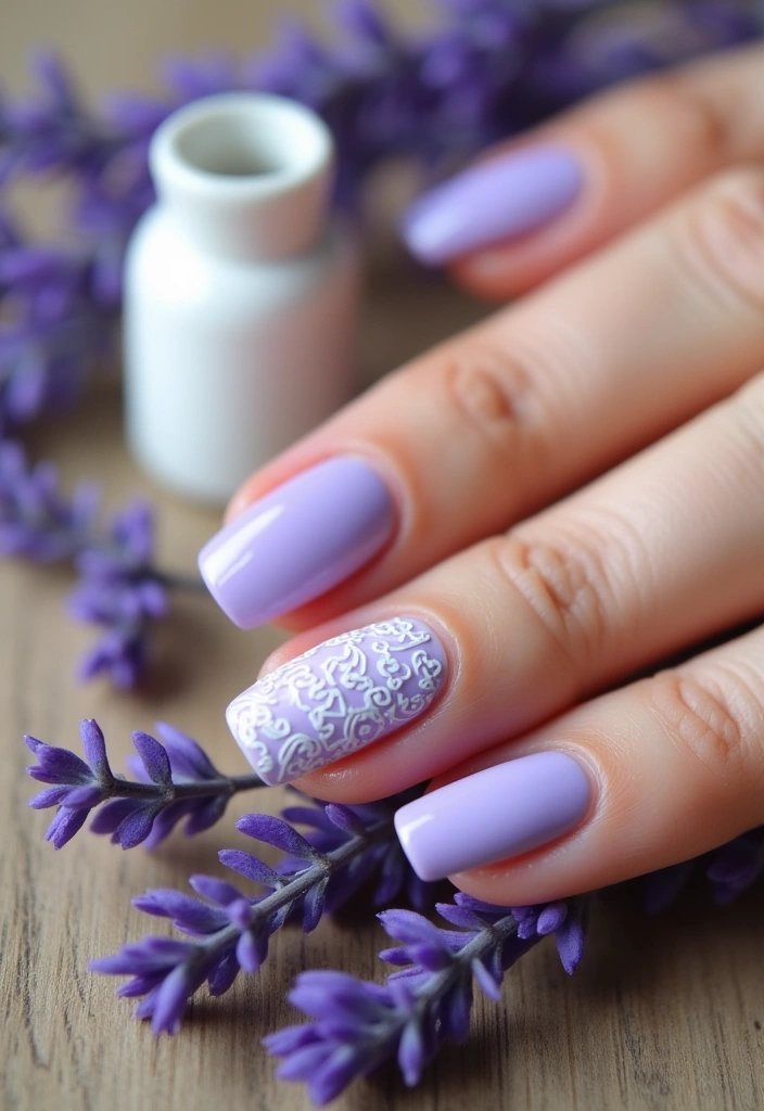 12 Best Spring Nail Colors & Must-Have Products to Get the Perfect Look - 1. Soft Lavender Bliss