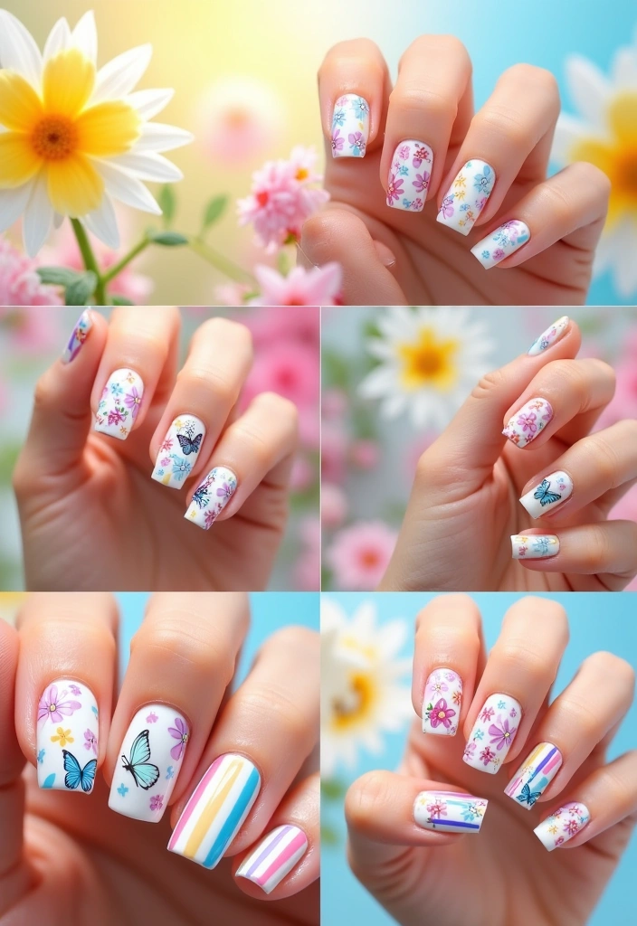 12 Best Spring Nail Colors & Must-Have Products to Get the Perfect Look - 12. Playful Nail Designs