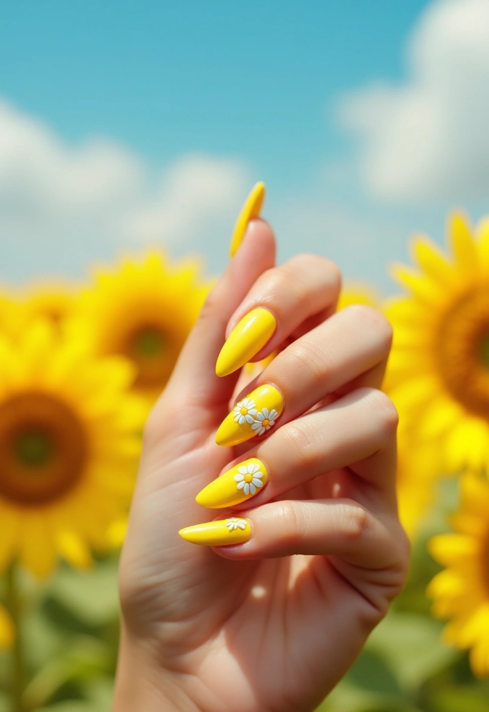 12 Best Spring Nail Colors & Must-Have Products to Get the Perfect Look - 5. Sunny Yellow Delight