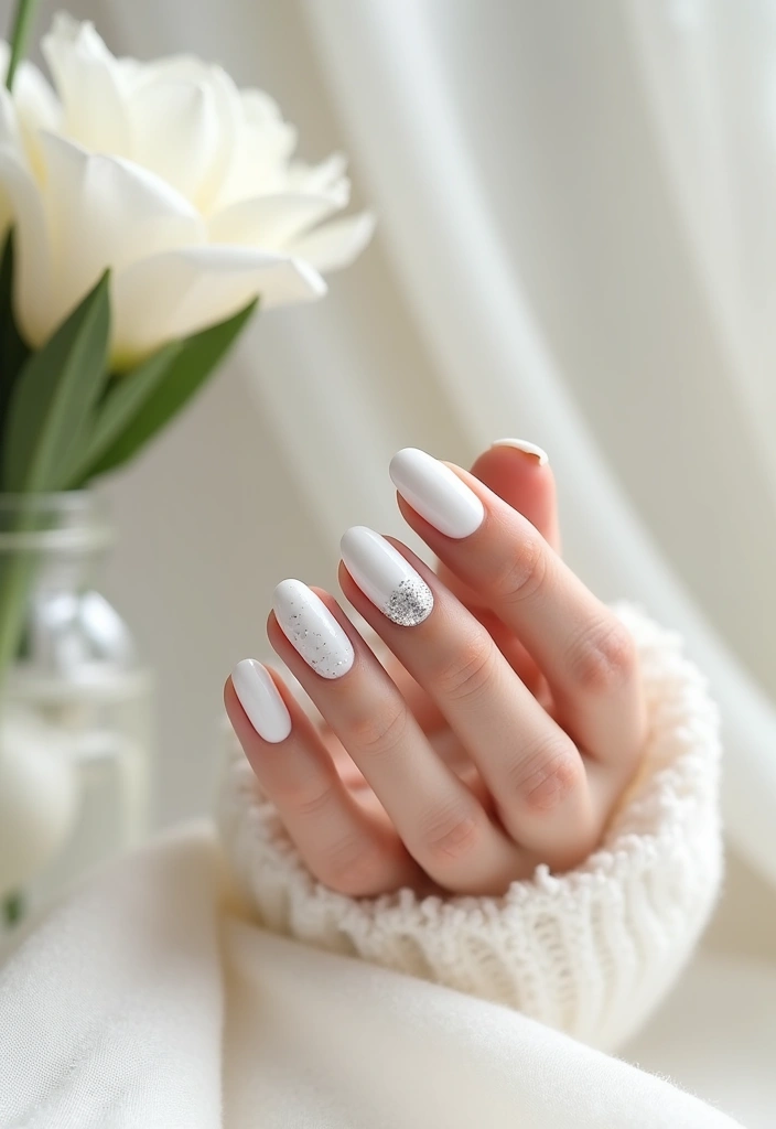 12 Best Spring Nail Colors & Must-Have Products to Get the Perfect Look - 7. Classic White Elegance