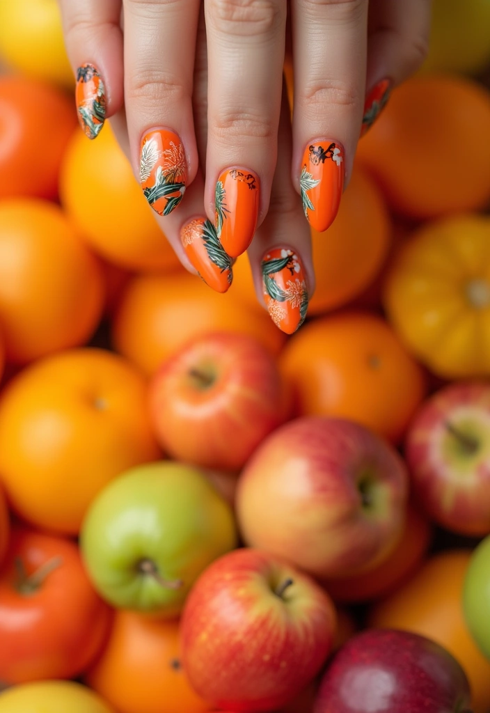 12 Best Spring Nail Colors & Must-Have Products to Get the Perfect Look - 9. Vibrant Orange Pops