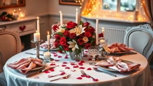 12 Romantic Table Arrangements for Valentine's Day That Will Set the Mood for Love!