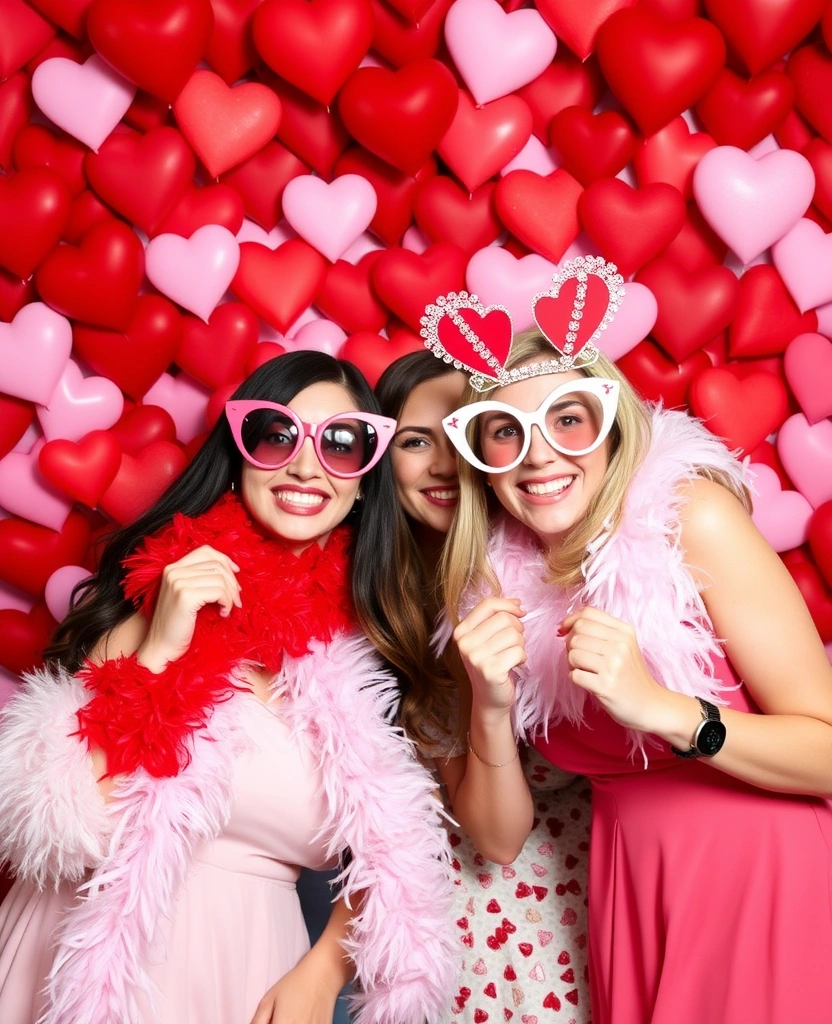 12 Stylish Valentine's Day Party Decorations That Won't Break the Bank! - 4. Sweetheart Photo Booth