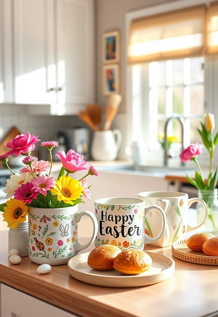 16 Unique Easter Gift Ideas That Will Wow Your Loved Ones! - 11. Easter-themed Coffee Mug Set