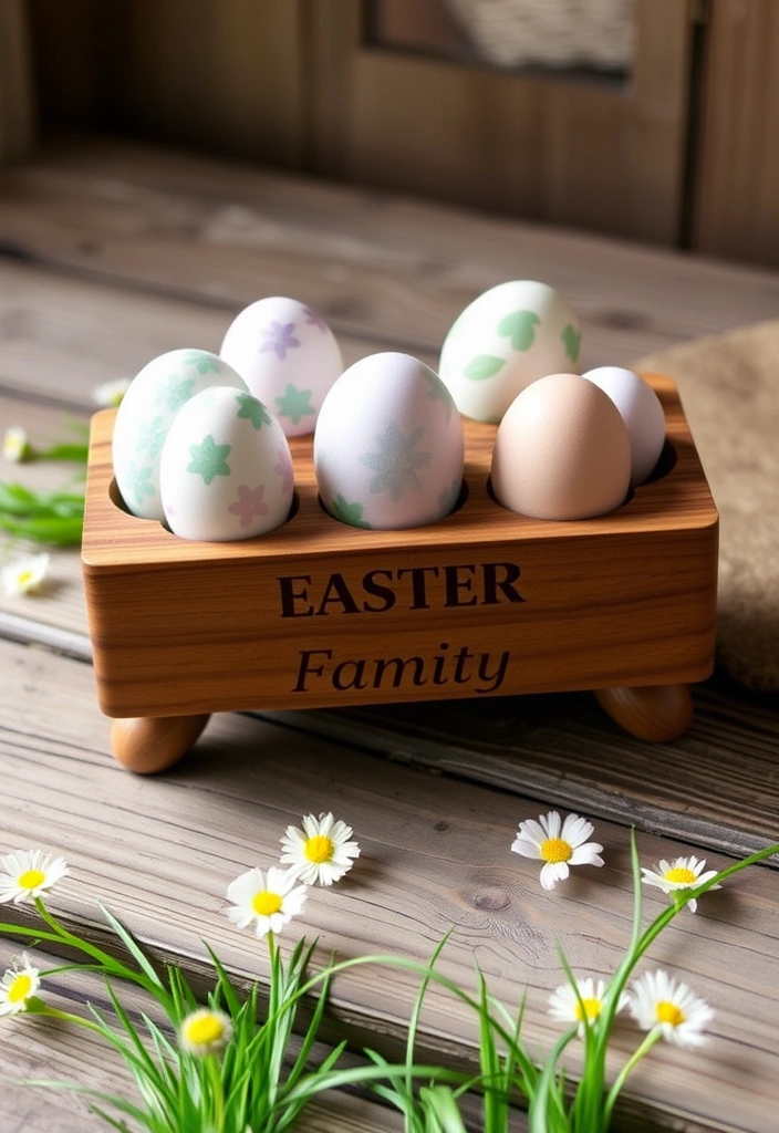 16 Unique Easter Gift Ideas That Will Wow Your Loved Ones! - 2. Custom Engraved Egg Holder