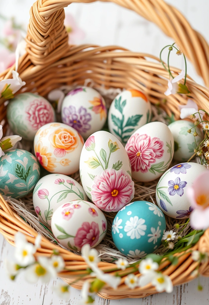 16 Unique Easter Gift Ideas That Will Wow Your Loved Ones! - 4. Hand-Painted Easter Eggs Set