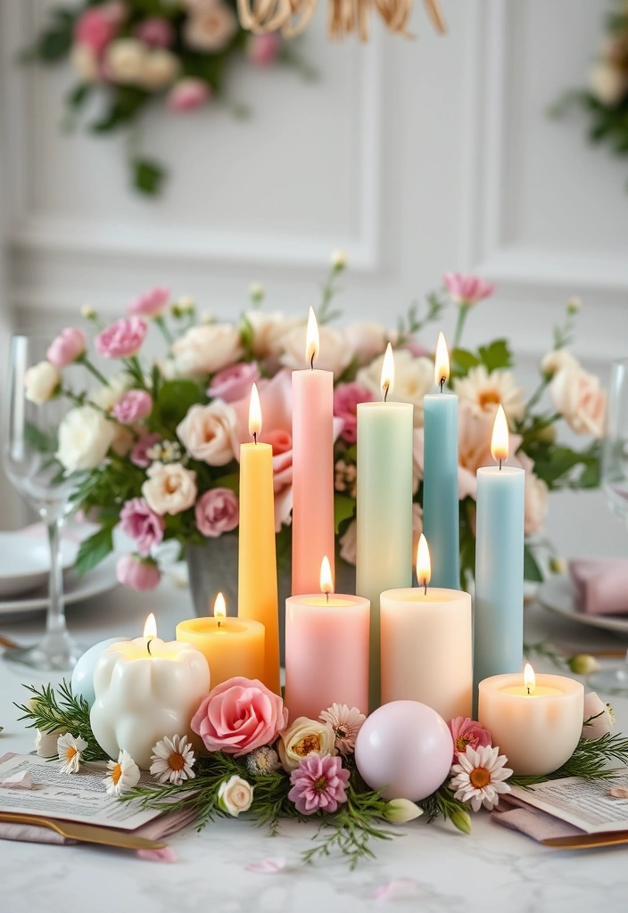 16 Unique Easter Gift Ideas That Will Wow Your Loved Ones! - 8. Handmade Easter Candles